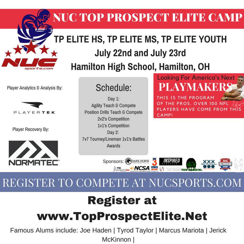 coachschuman's tweet photo. Make Sure You Find out about the Camp of the year. The Top Prospect Elite Coming to Ohio at https://t.co/FXMSVOKCOG #tpelite #NUCTPElite https://t.co/uHIP67PTqZ