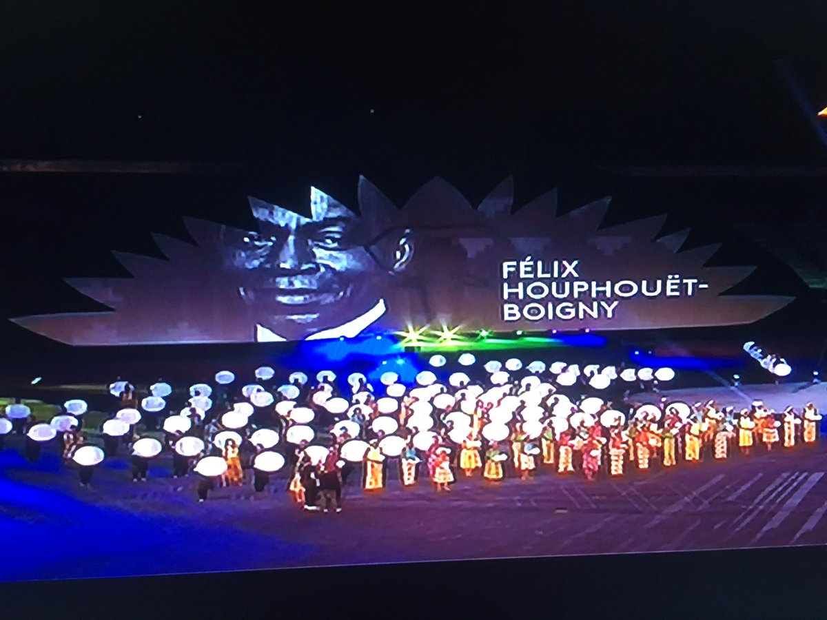Houphouët-Boigny de retour dans son stade @cnjf2017 #Francophonie2017
