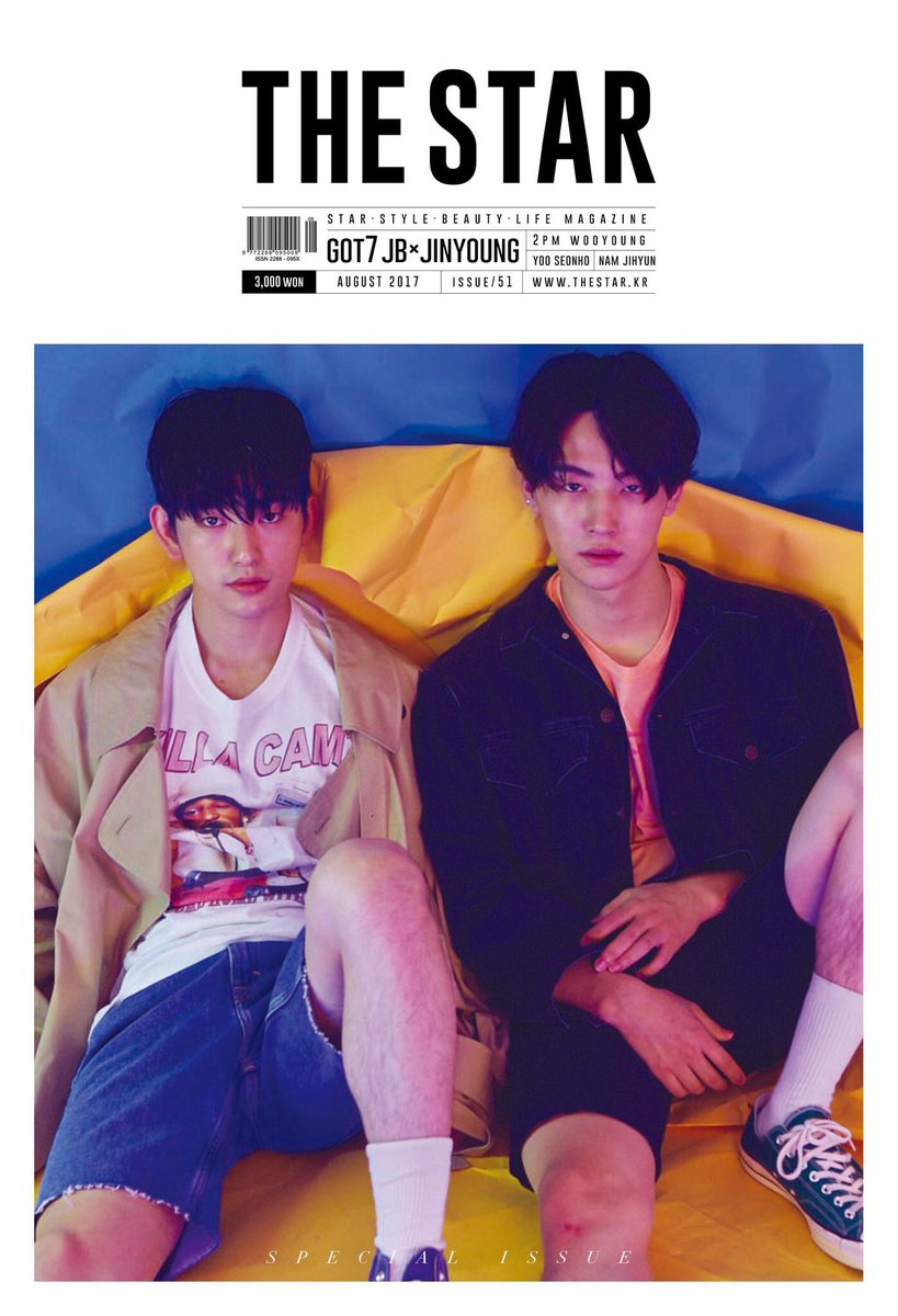 bestofgot7's tweet photo. jinyoung and jaebum for the star magazine ⭐️ https://t.co/9hmcQUz9hZ