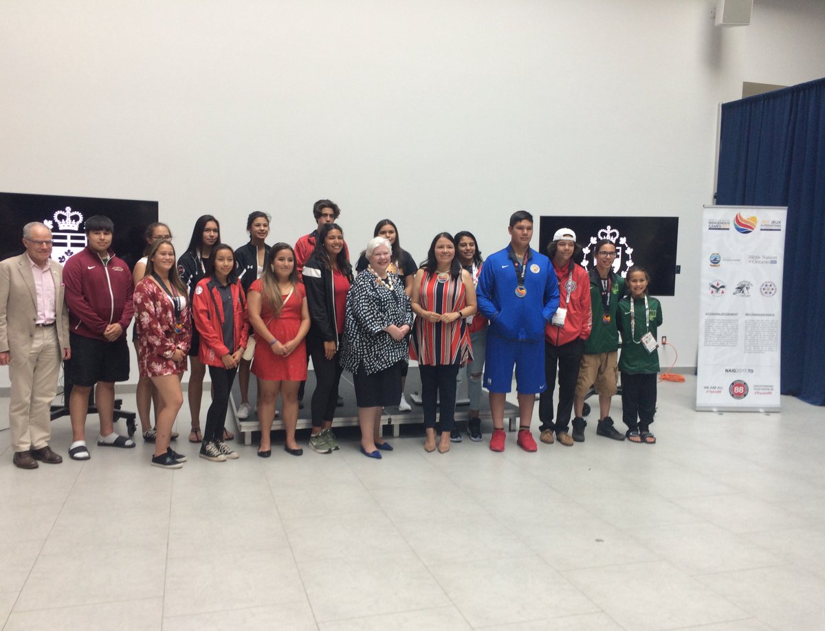 naig2017to's tweet photo. Thank you to the honourable @LGLizDowdeswell for hosting the #Team88 reception and welcoming all athletes on behalf of the host Province. https://t.co/f15LgaSP2i