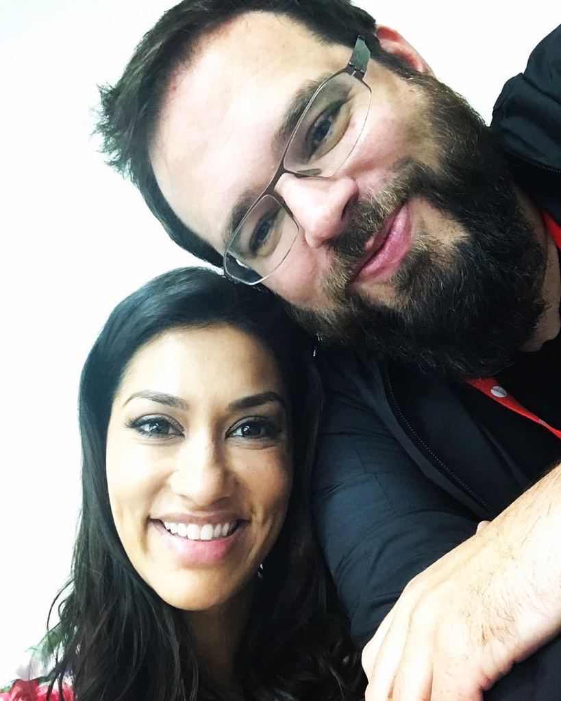 Janina's tweet photo. Yay @thislukesmith! Here for his #SDCC @destinythegame panel! Thx @giantbomb for friendship! https://t.co/rXGEshQXqF