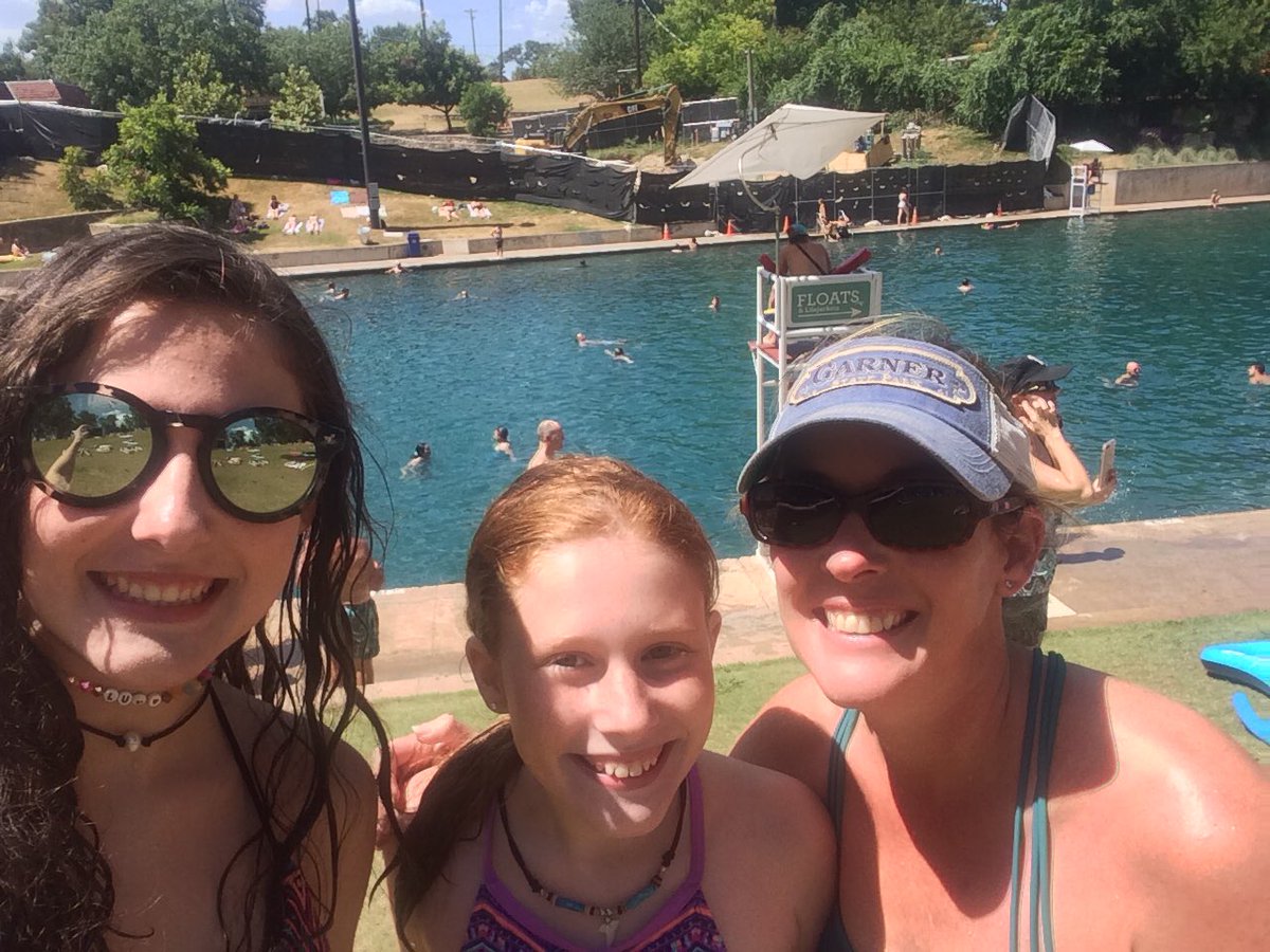 scbush95's tweet photo. Barton Springs #npesummerselfie https://t.co/UFNPOxjl5A