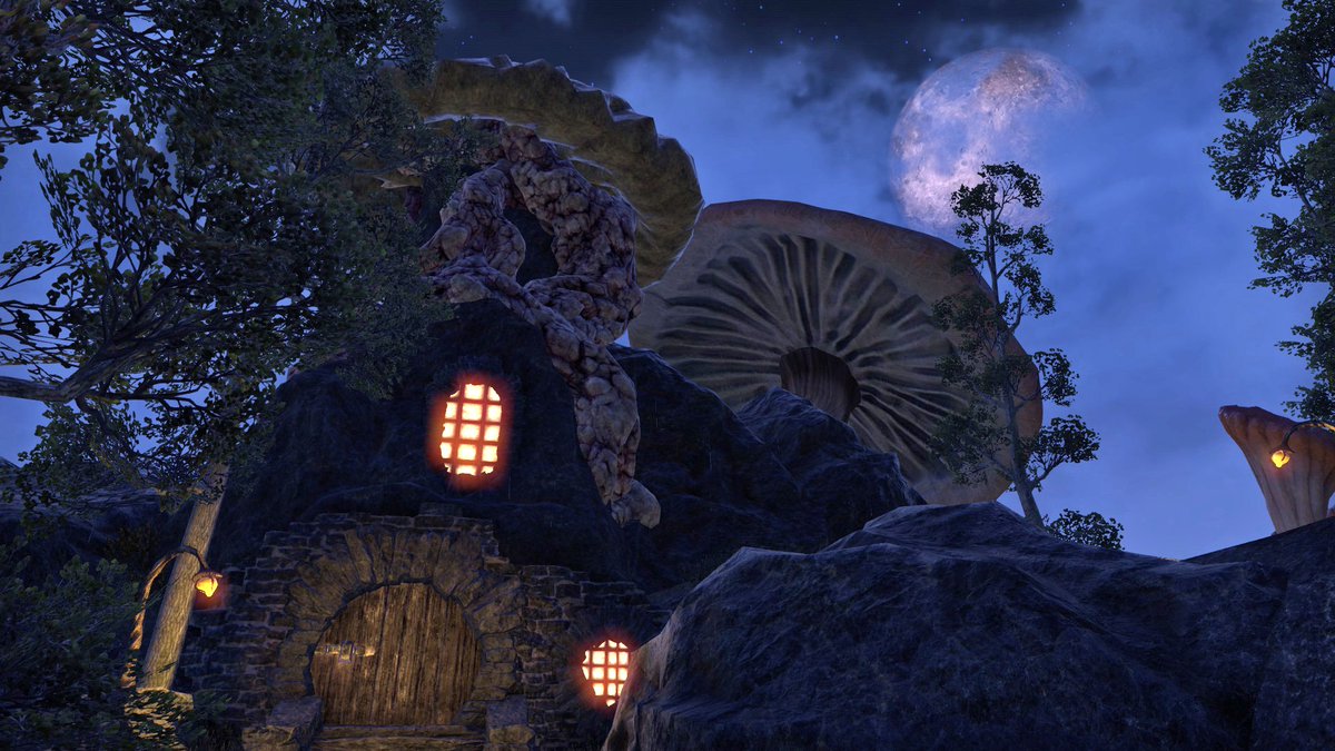 playingforpix's tweet photo. I think the Telvanni hobbit houses are my favourite. #ESO #Morrowind https://t.co/Q7cr11t2x5