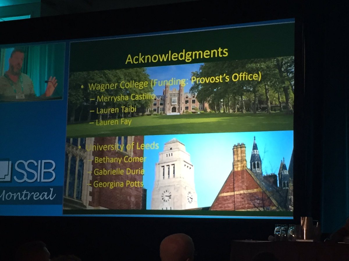 profmichlee's tweet photo. A little bit of Leeds and @marion_mh at #ssib2017 via Larry Nolan! https://t.co/B35ERfUJsb