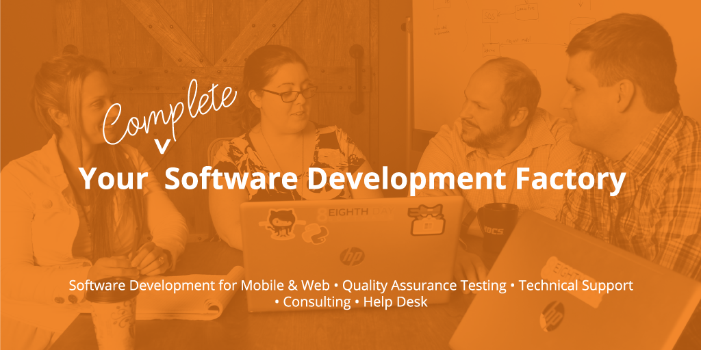 8thDaySoftware's tweet photo. Tired of staying up late communicating with your offshore team? Call us today to learn how #DomesticSourcingWorks! #MadeInAmerica https://t.co/n2N0NaNZYK
