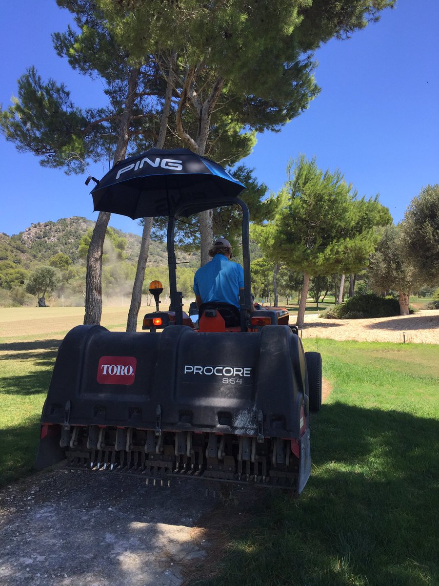 GCSSmaint's tweet photo. Cooling down @GolfSonServera https://t.co/7uKy7y5sDo
