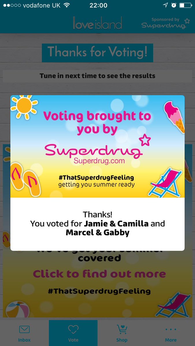 HeatherWilde13's tweet photo. Voted ❤️ #loveisland https://t.co/O92ehrlkOF