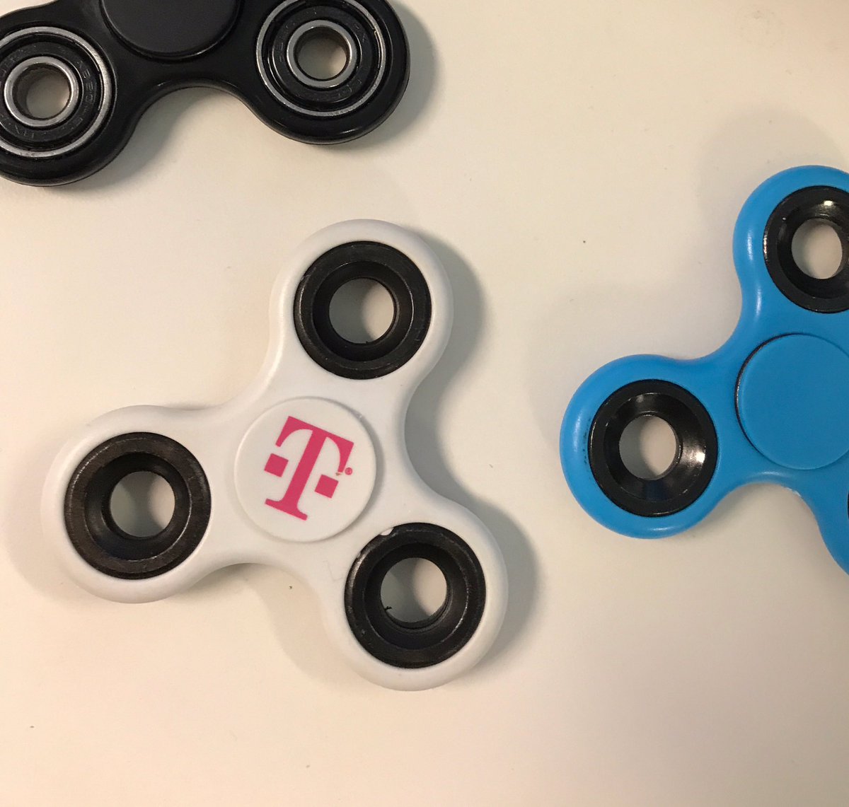 etsangsings's tweet photo. The awesome perks at T-Mobile never cease. How did they know I fidget? #1HR #WeWontStop https://t.co/wxLOncWKNw