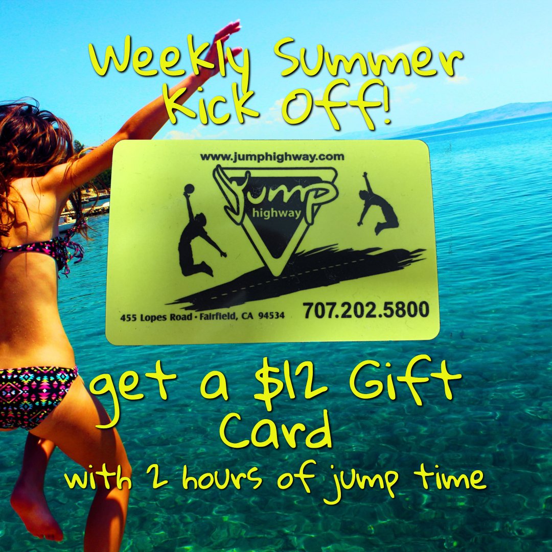 JumpHighwayF's tweet photo. This is what you give that person that you don't know what to get them!
#JumpHighway #GiftCards #Fairfield https://t.co/jkDslNq7De
