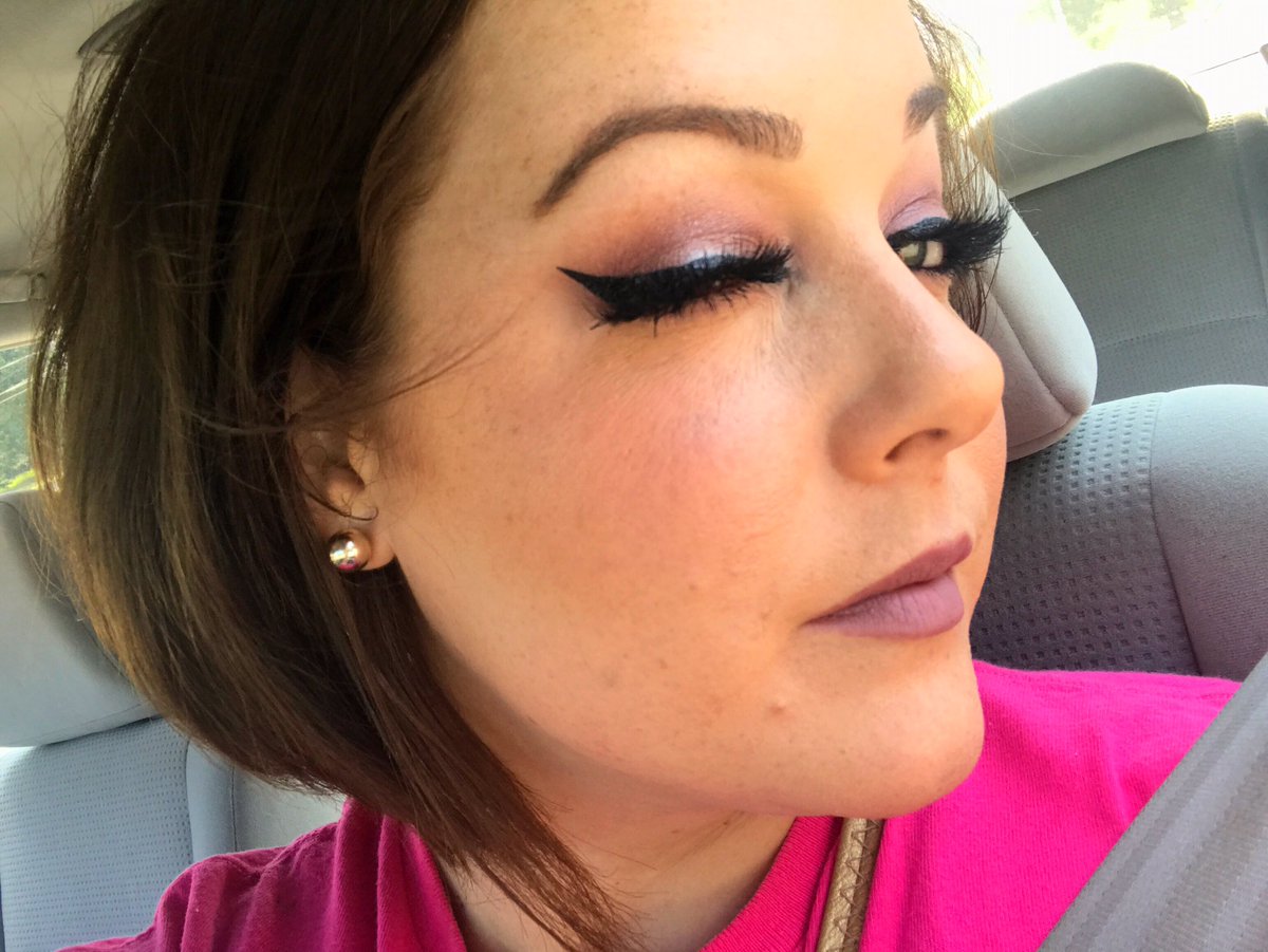 MandyyyFuller's tweet photo. Loving this look using @LunatiCK_Labs Supernatural eyeshadow palette, contour palette and BRUJA Lipstick! #fadeproof https://t.co/L4MTfKyzi2