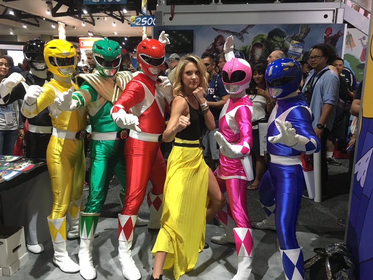 boomstudios's tweet photo. Go Go to the #SDCC BOOM! Booth #2229 for a mighty morphin photo op! #MMPR https://t.co/NfxzKhvOxs