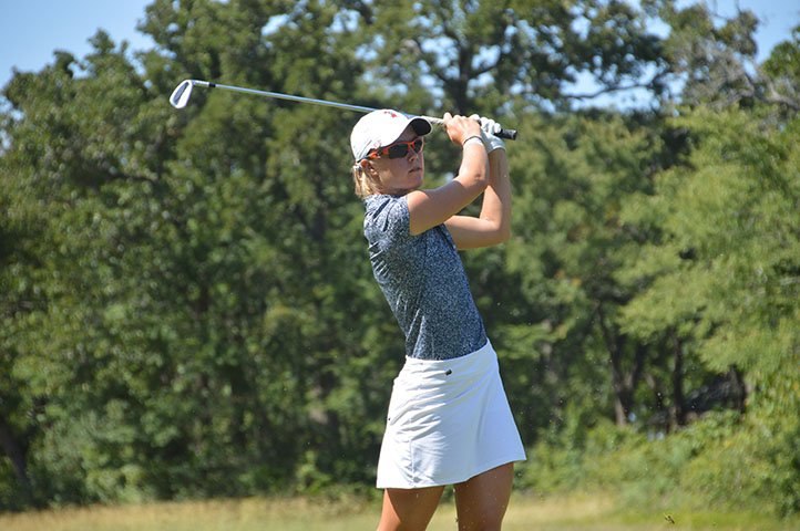TGAWomensGolf's tweet photo. .@OSUcowgirlgolf sr @maddiekmccrary wins the 96th #WTGAStateAm 2 and 1 over @UHCougarWGolf sr @andersen_allie: https://t.co/8UkgBVxWSh https://t.co/xDgn0nMjNi