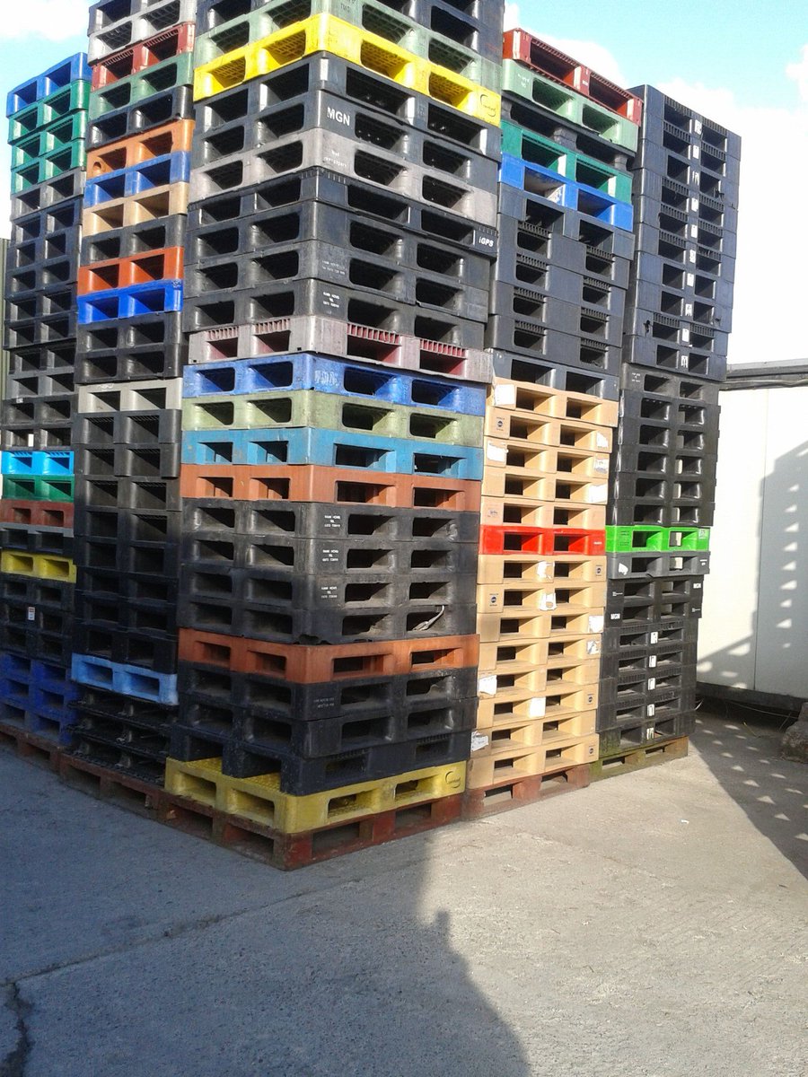 Maxpallets's tweet image. Plastic Pallets Available