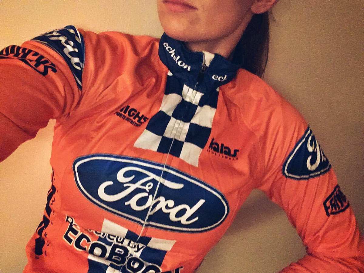 AdeleMartin3's tweet photo. Thankful for this piece of kit keeping me warm &amp; dry on the bike in the worst weather ☔️ 
Thanks @teamfordecoboost @kalas_sportswear @forduk https://t.co/W7sKQ73IU3