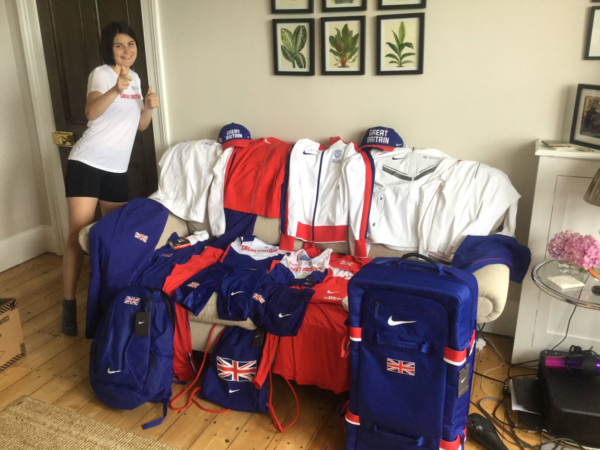 EveDann1's tweet photo. #isitok that I'm super excited to #REPRESENT after kit drop for World Para Athletics Junior Championships #Nottwil2017 https://t.co/mBQNrit7vL