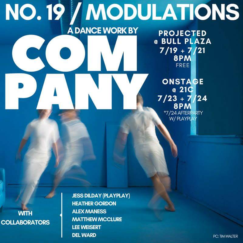 durhammag's tweet image. Dance troupe performs #modulations &amp;amp; @konteksystems will live-stream their work onto the CCB Plaza wall @21cDurham bit.ly/2uM4YZ7