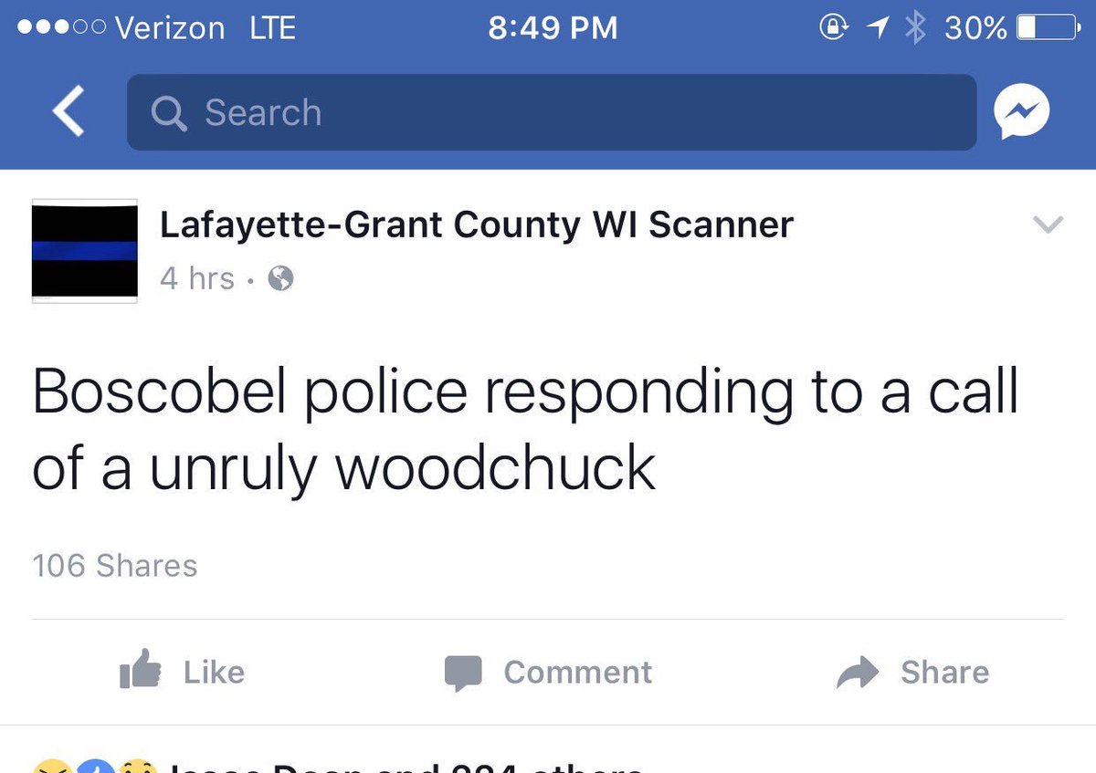 ChuckChandler2's tweet image. #SmallTownProblems