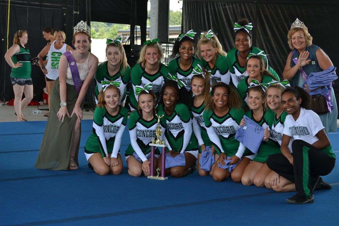 cminutemen's tweet photo. Congrats to the CHS Cheerleaders who took first place at the Elkhart County Fair Cheer Contest today!  Great job ladies! https://t.co/8rZMoPxfWM