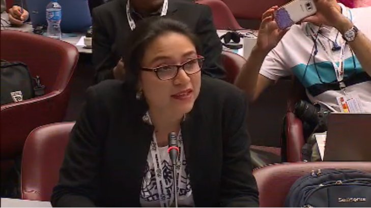 CalidadSV's tweet photo. Lic.Mariana Gómez, directora de OSARTEC, participa en representación de El Salvador en Comisión de @FAOWHOCodex en Ginebra,Suiza #CodexCAC40 https://t.co/f0Rv7e7Lv5