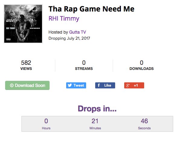 DiggyLR's tweet photo. It's about that time!!!🕐 #Salute
The Rap game need me (mixtape) @rhi_timmy
https://t.co/piMPehcJRz
#LetsgetArkansasOn 💯
@spinrilla @GUTTATV https://t.co/j4ezPVI8k5