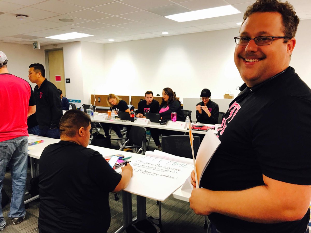 NewSethMan89's tweet photo. Shout out to the faculty @TMobile  Trainer University...you were all amazing! Thank you for everything! #SWisBest @TMW_team https://t.co/6YW2B7gpoZ