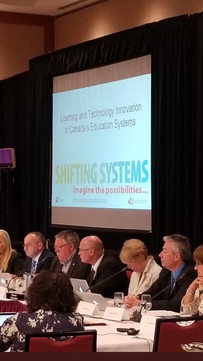 gcherkowski's tweet photo. Fantastic few days talking about innovation in education #C21summit150 #CMEC50 #STEM @C21Can @learningstem @FreshGrade @C21CEO @cdsmeaton https://t.co/jm2C6SufGS
