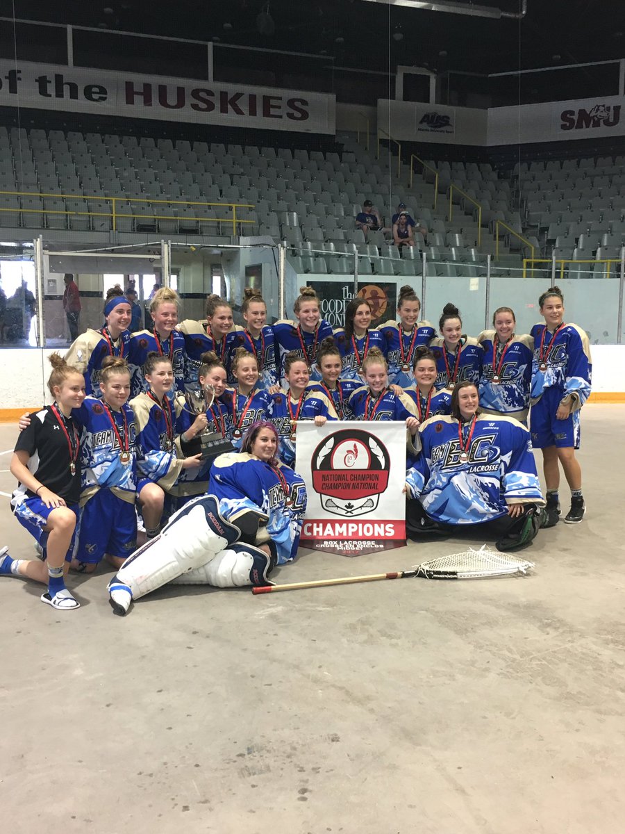 lindajenner's tweet photo. Team BC Midgets are national champions!! #halilax #bclacrosse https://t.co/PbK5Q5ISg4