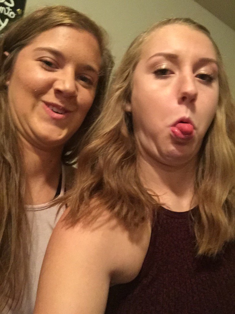 EmilyPusheck's tweet photo. Happy Birthday @madison_hart21 🎉sorry @jordan_heberg ruined your pic 🤦🏽‍♀️ https://t.co/Z4R6sHgwWw