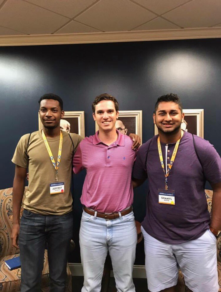 Brothers Jeff and Shamyl ran into Alumnus Shane Conway while attending Pi Kapp College for Emerging leaders earlier this month!