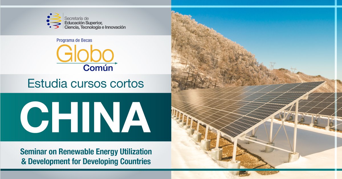 cta_7snct's tweet photo. CAPACÍTATE|El Gobierno de China y #GloboComún te invitan a formar parte del curso en Energías Renovables.Postula en➡️https://t.co/M8hgY3kbAR https://t.co/pqJ0PhNhLe