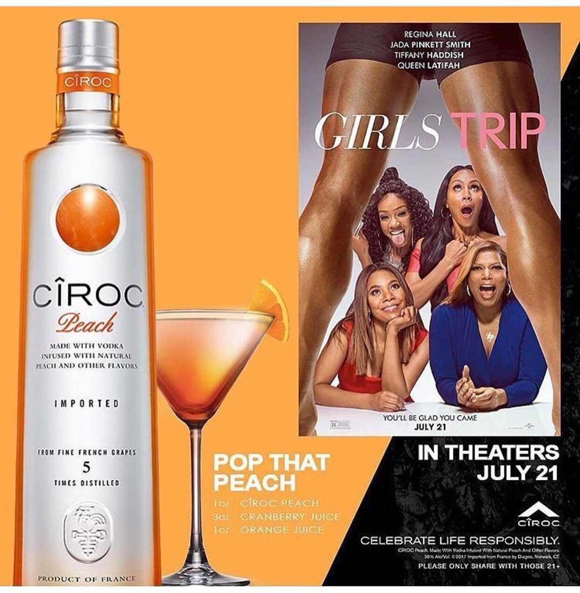 LoveLavise's tweet photo. #CirocGirls are taking a girls trip to see #GirlsTrip at 8:15 tonight! I need dependable pretty ladies with me 😌😌😌🌸🙌🏽 #everythingpaidfor https://t.co/lBeyPPBrAF