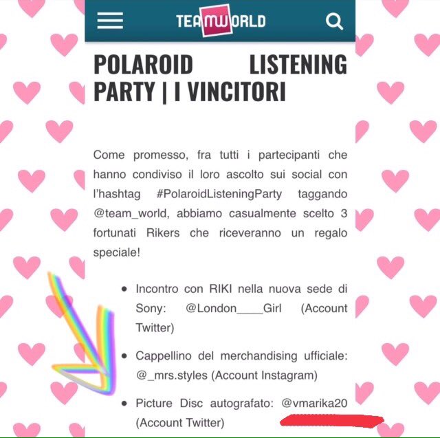 vmarika20's tweet photo. Ho vinto @aboutriki e sono stra felice! È il modo migliore per poter festeggiare insieme a te il successo di #perdoleparole 💘
#tiamo 🔐 https://t.co/WEFG2pXT1D