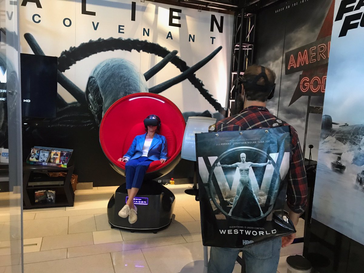 gopositron's tweet photo. Who's at San Diego's Comic Con? We've got 1 Voyager showing #TheMummyVR in the Hard Rock Hotel lobby #VoyagerVR https://t.co/8MPZCFctyp