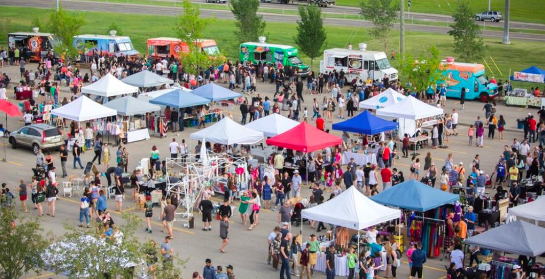 DailyHiveYYC's tweet photo. Indulge in delicious cuisine at this year's #CalgaryNightMarket happening on July 28 &amp; 29! https://t.co/SR02XovadD #dishedyyc https://t.co/J8Db3tGhAb