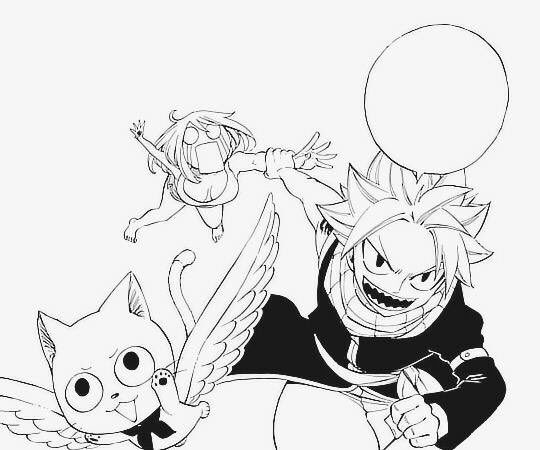 LucyFairyfilia's tweet image. Fairy Tail:
Chapter 1 vs Chapter 545