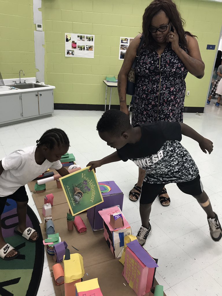 BellshireEagles's tweet photo. It's a wrap! What a wonderful experience for our #Read2BReady students! Celebrating with parents and an author's visit! @MetroSchools https://t.co/iXRhKYz97F