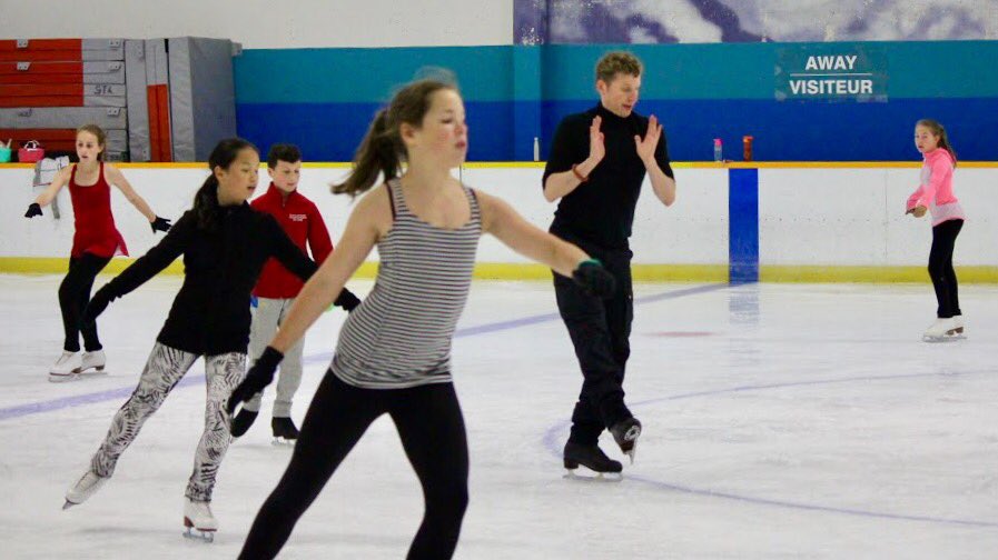 GSCSkaters's tweet photo. International #FigureSkating choreographer Shae Zukiwsky works with #GSCskaters, prepping for @MintoSkating's #SummerSkate2017. https://t.co/sPZSeSAN3M