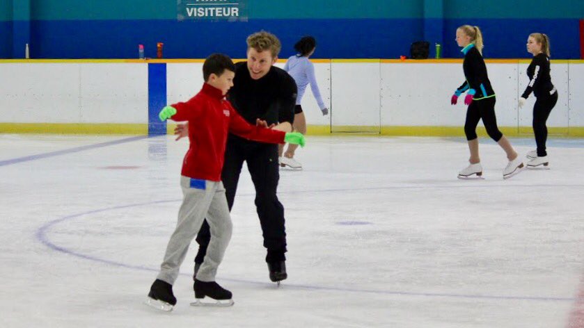 GSCSkaters's tweet photo. International #FigureSkating choreographer Shae Zukiwsky works with #GSCskaters, prepping for @MintoSkating's #SummerSkate2017. https://t.co/sPZSeSAN3M
