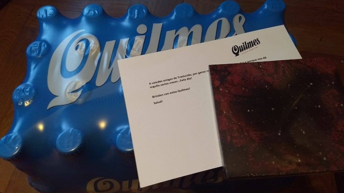 Muchas gracias <a href="/Quilmes_Cerveza/">Quilmes Cerveza</a> por este regalo para el día del amigo, y por apoyarnos en nuestro camino. Feliz día!! Hoy brindamos.
