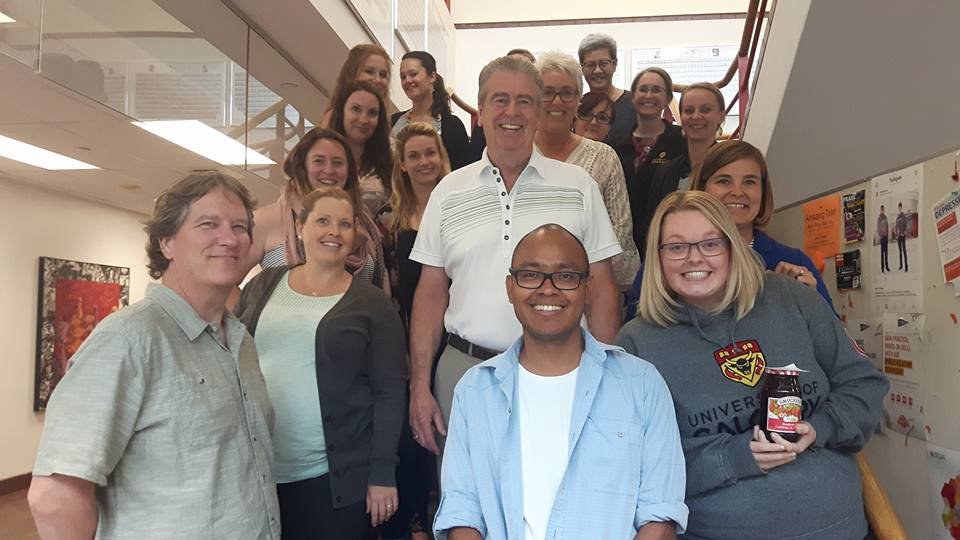 FrauleinLisa's tweet photo. Wrapping up another great summer with Dr. Tom @HJTThompson and the Post-Secondary Leadership cohort @UofCGPE @UCalgaryEduc https://t.co/5wqpw6Zw1P