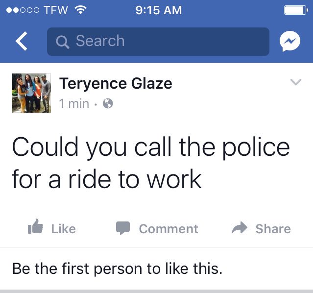 MontanaDaFive's tweet photo. Funniest shit I seen all day. He was so serious. https://t.co/EYjijHc94e