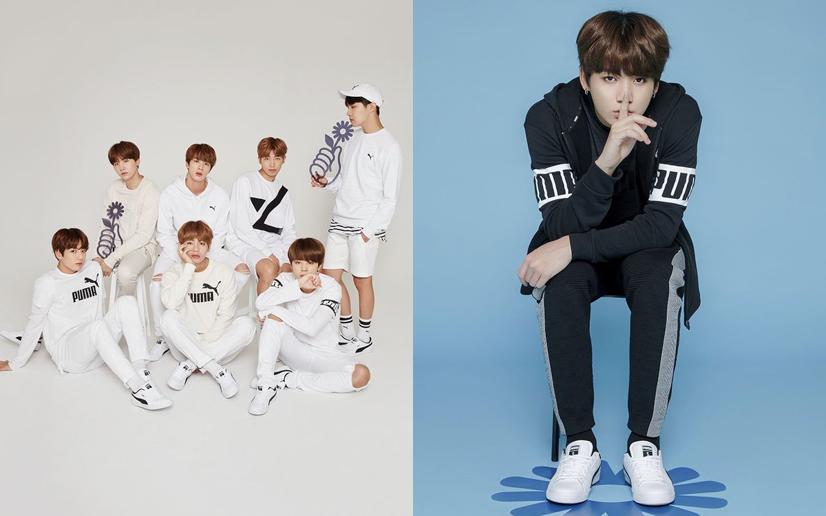 puma x bts twitter