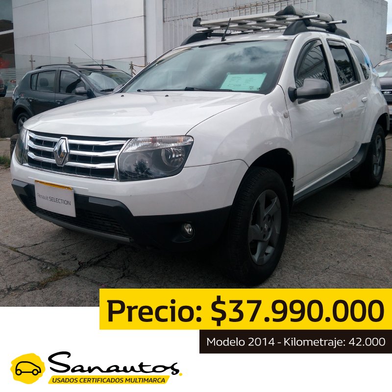 SanautosRenault's tweet photo. Hoy segundo día de nuestro gran bodegazo usado Sanautos,  Duster 2.0 mecánica, #renault #duster #sanautos #bodegazo https://t.co/dieKxf0sz0