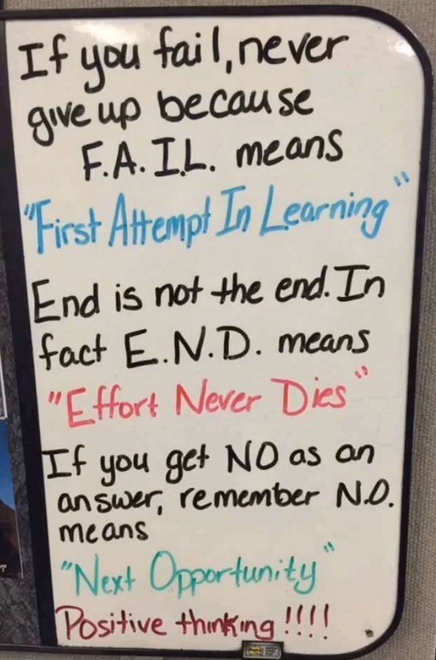 RusSmith0907's tweet photo. Very much my motto and view on things , Never take NO as the answer :) https://t.co/ypAJkSDaOD