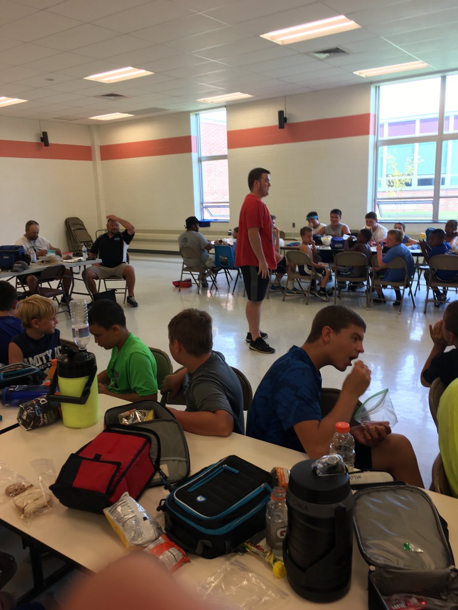 BooneFootball's tweet photo. Counselor talk...telling their story. Thanks for sharing, great job seniors! https://t.co/horTsHuZOn