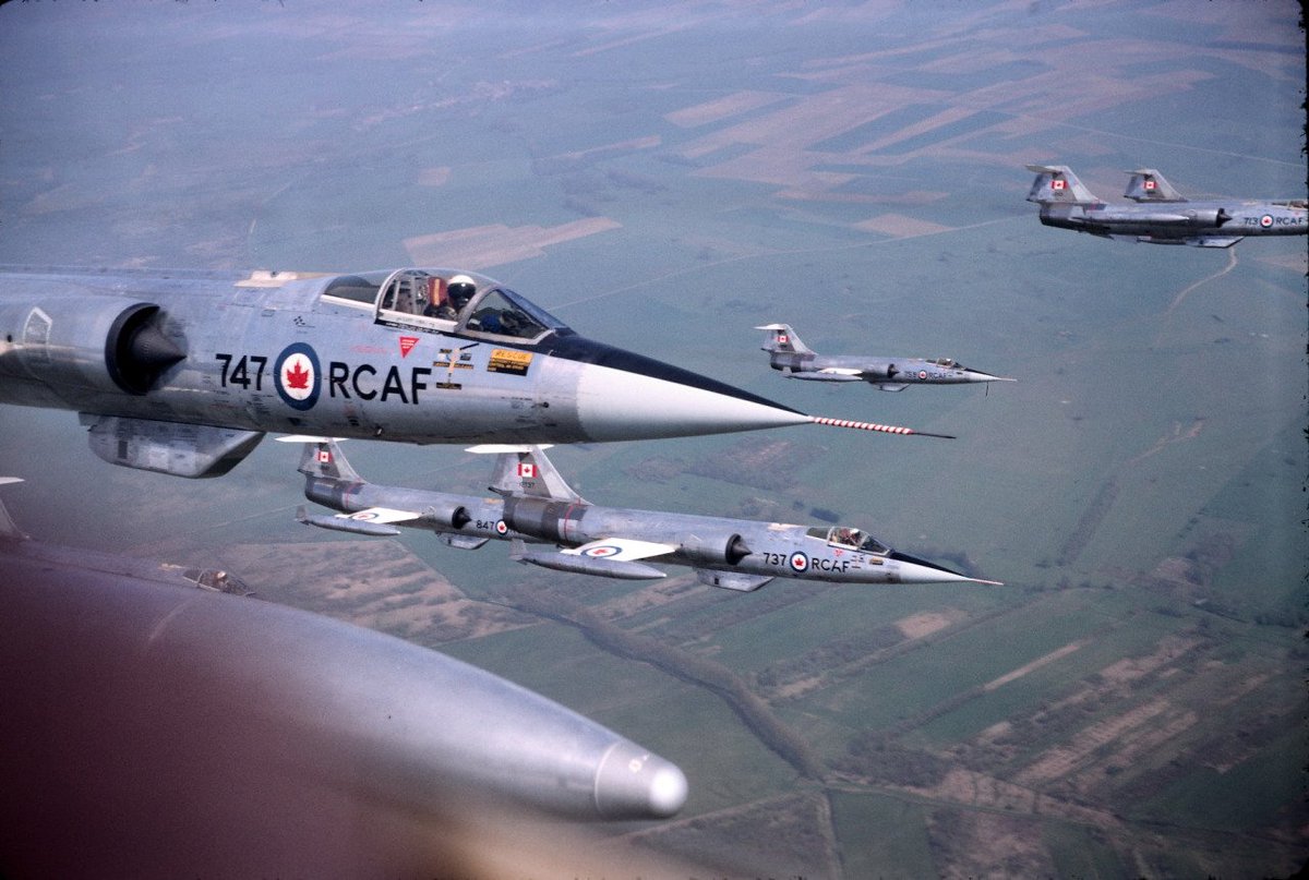 ron_eisele's tweet photo. Royal Canadian Air Force ’s CF-104 Starfighter https://t.co/axfnt6V2Fj