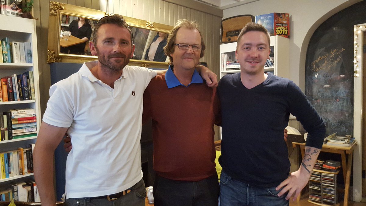 Great evening for our inaugural Cafe Session. Thanks to Wayne, Jim &amp; Donal. Looking forward to more! 🎶
#singersongwriter #musicsession