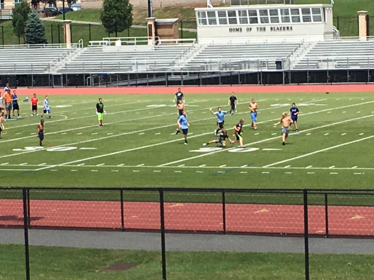 BooneFootball's tweet photo. Flag football championship series action https://t.co/GIVP9r0eR0