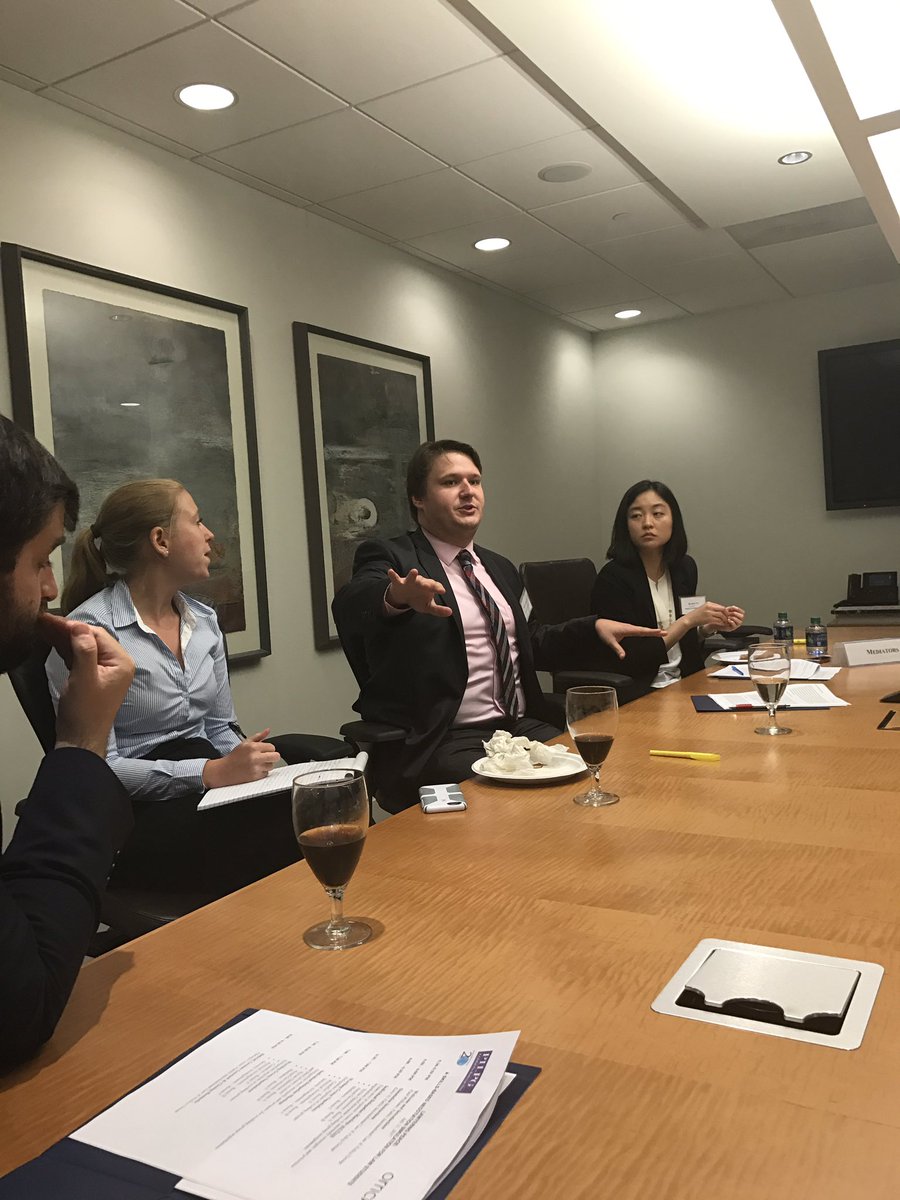 PILPG's tweet photo. "Assad will remain in power, that is not negotiable" - Assad Governement to UN Mediators and Syrian Opposition Forces #LawyeringPeace https://t.co/ItAszmER9D