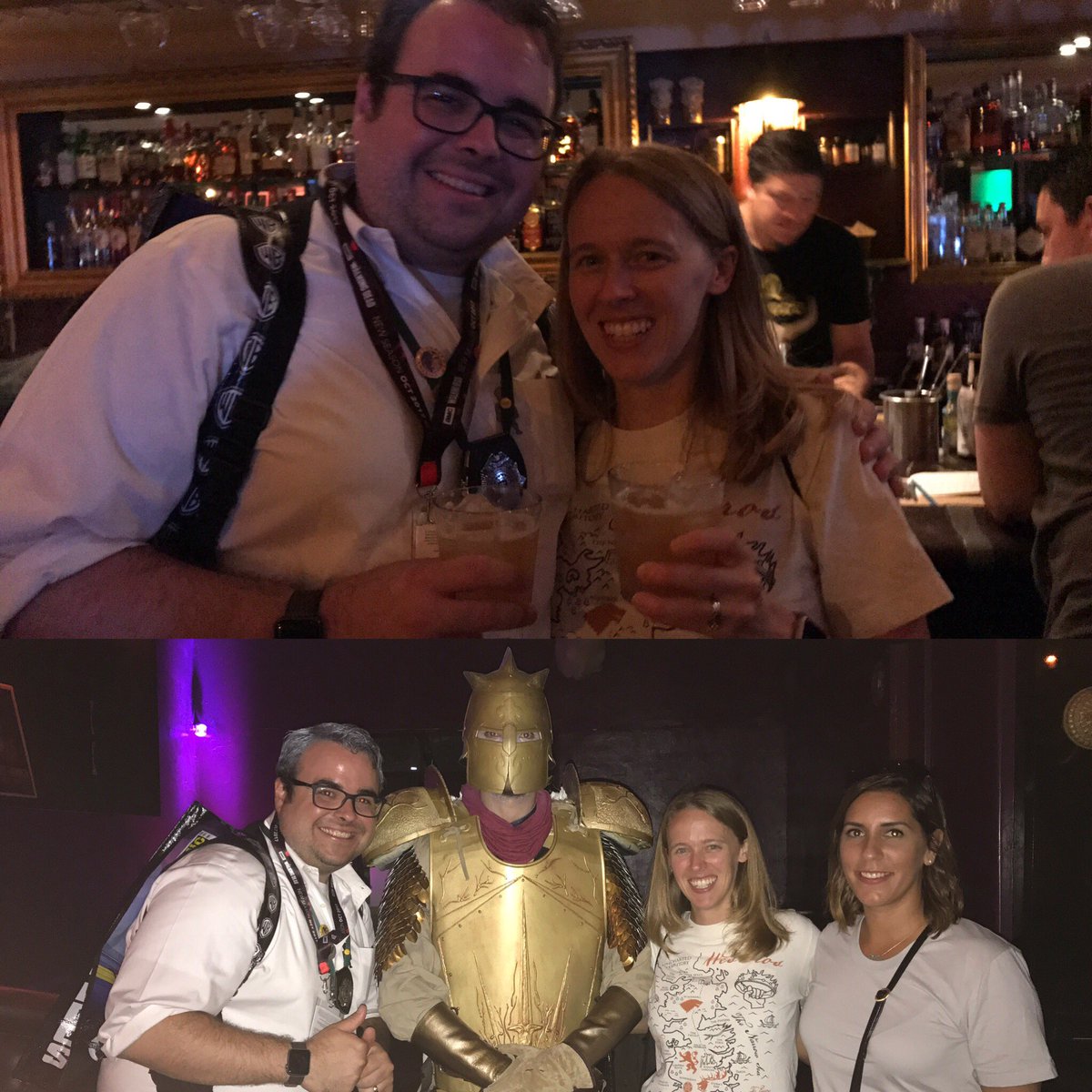 #gotcharitycrawl Bear republic of house mormont is in enemy territory... casterly rock and drinking Gold Rush. And we found the Mountain!